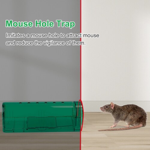 2Pcs Reusable Humane Mouse Trap Live Catch And Release Mouse Cage