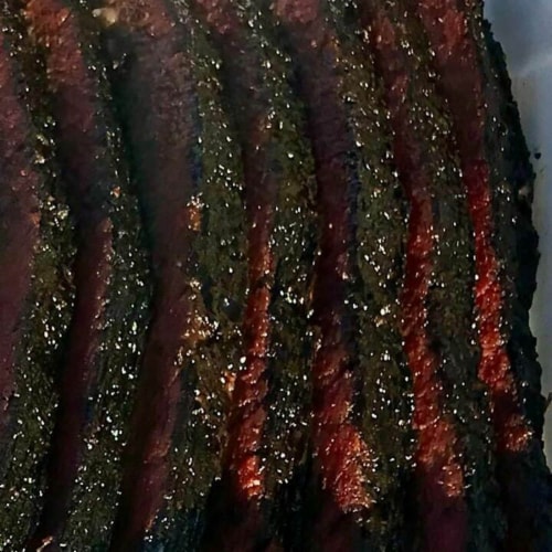 WarPig BBQ .50 Cow Long Range Bovine Blaster BBQ Glaze Sauce 21 Oz Bottle Perspective: back