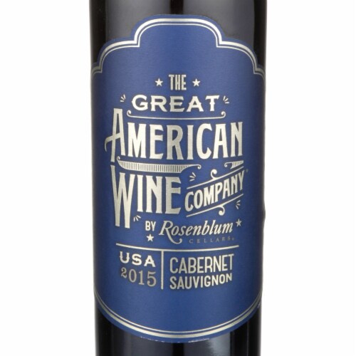 The Great American Wine Company Cabernet Sauvignon Red Wine Perspective: back