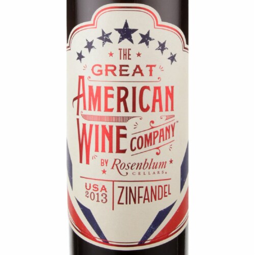 The Great American Wine Company Zinfandel Red Blend California Wine Perspective: back