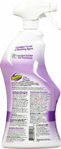 OdoBan RTU Lavender 32oz Spray Perspective: back