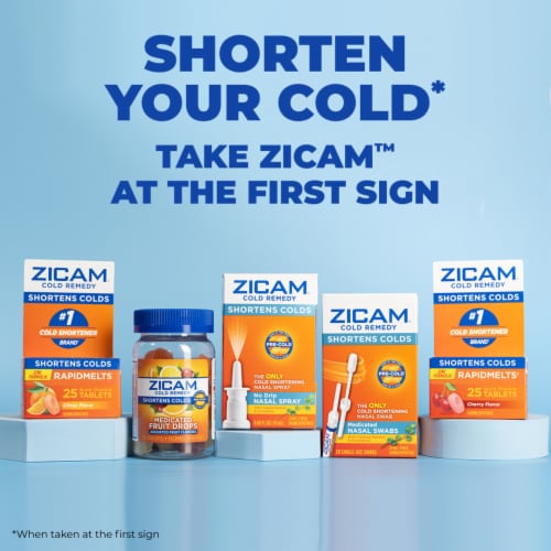 Zicam® Cold Remedy Nasal Swabs Perspective: back