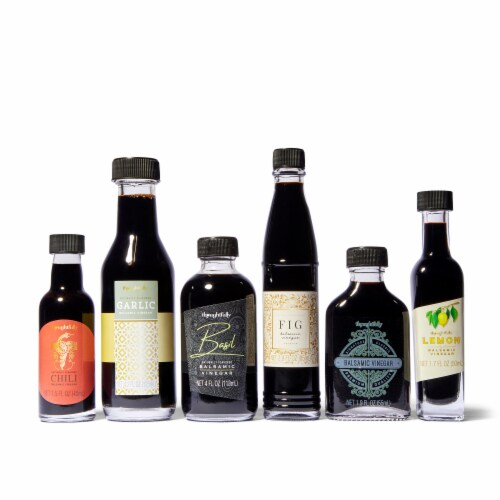 Thoughtfully Gourmet, Balsamic Vinegar Gift Set, Set of 6 Perspective: back