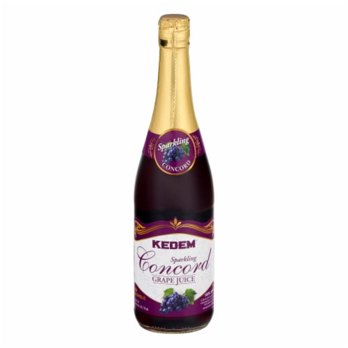 Kedem Juice Sparkling Concord Perspective: back