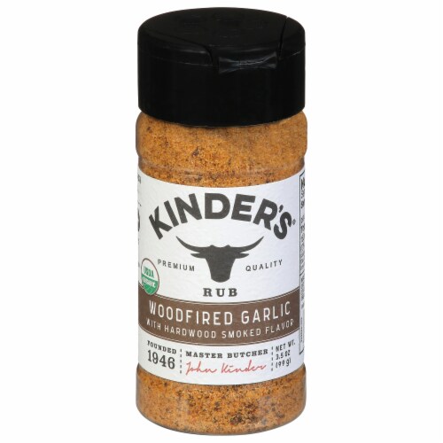 Kinder's Organic Woodfired Garlic Perspective: back