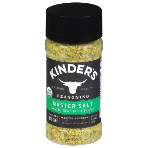 Kinder's Organic Master Salt Perspective: back