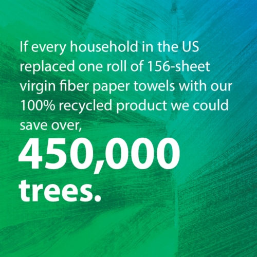 Seventh Generation 2-ply 100% Recycled Paper White Toilet Paper Perspective: back