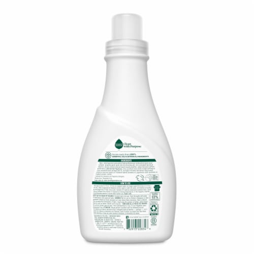 Seventh Generation Lavender Liquid Fabric Softener Perspective: back