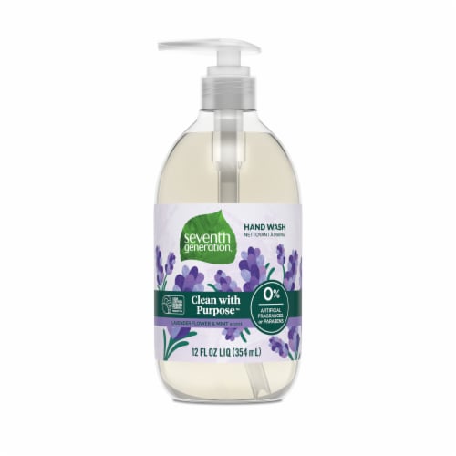 Seventh Generation Lavender Flower & Mint Scent Hand Soap Perspective: back