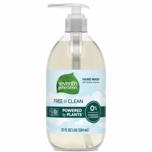 Seventh Generation Free & Clean Liquid Hand Soap Perspective: back