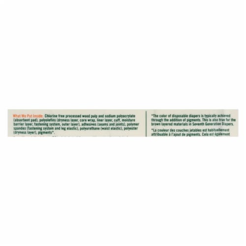 Seventh Generation® Free & Clear Overnight Stage 4 Diapers Perspective: back