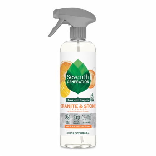 Seventh Generation Mandarin Orchard Scent Granite Cleaner Perspective: back