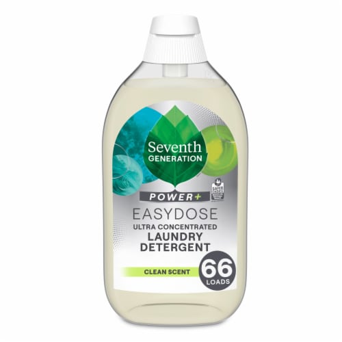 Seventh Generation Liquid Power & Clean Scent  Detergent Perspective: back