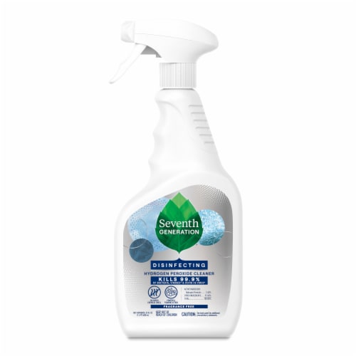 Seventh Generation Fragrance Free Disinfectant Spray Perspective: back