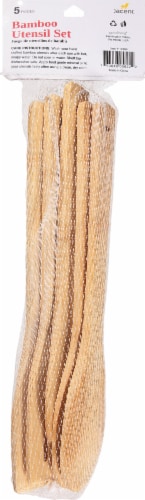 Good Living Bamboo Utensil Set - Natural Perspective: back