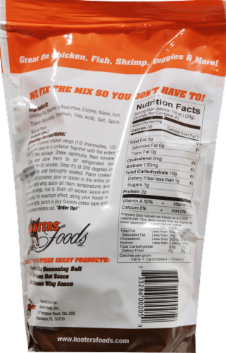 Hooters® Wing Breading Perspective: back
