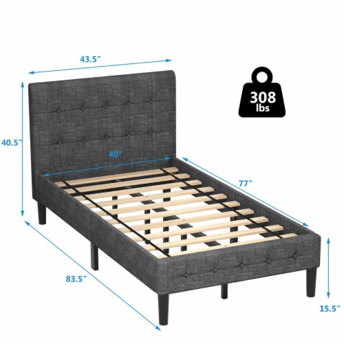 Twin sales mattress foundation