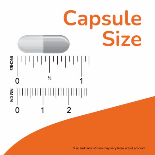 NOW® Foods Lion's Mane 500 mg - 60 Veg Capsules Perspective: back