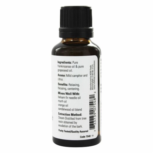 NOW® Essential Oils Frankincense Perspective: back