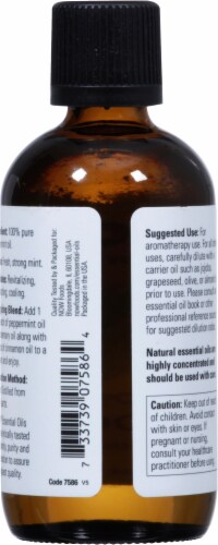 NOW® Essential Oils Peppermint Perspective: back