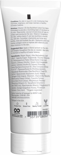NOW® Vitamin C & Sea Buckthorn Lotion Perspective: back