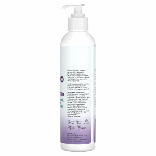 NOW® Foods Baby Gentle Shampoo & Wash Calming Lavender Perspective: back