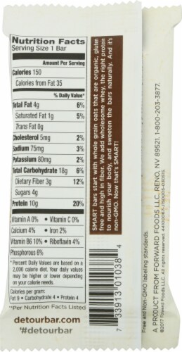 Detour® Smart Cookie Dough Bar Perspective: back
