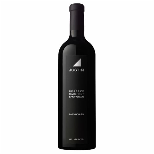 JUSTIN Reserve Cabernet Sauvignon Perspective: back