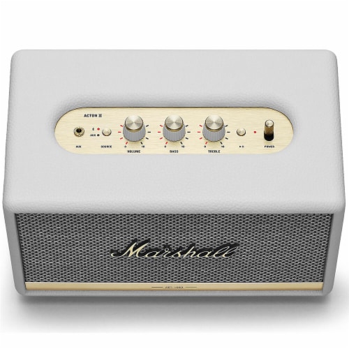 Marshall Acton II Wireless Bluetooth Speaker - White 7340055357920