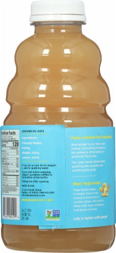 The Ginger People® Ginger Soother® Lemon & Honey Gingerade Perspective: back
