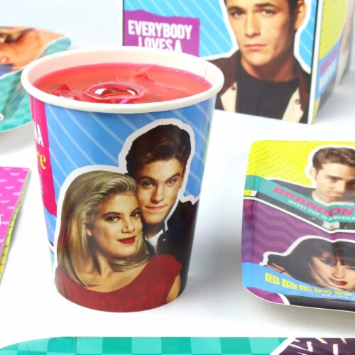 Prime Party 90210 Party Cups (8 Pack) Perspective: back