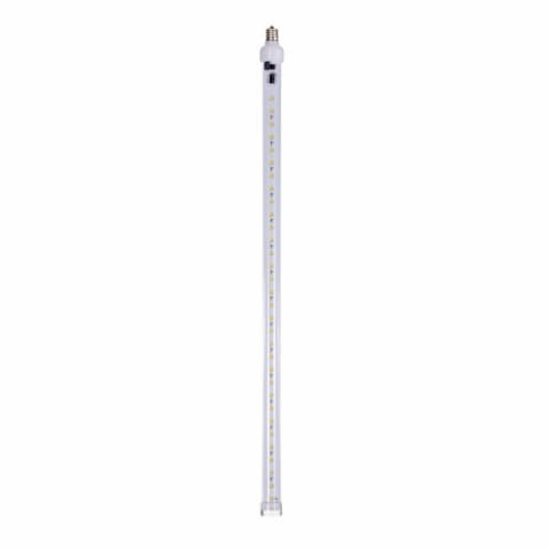 24 Yellow C9 Led Snowfall Tube 5Pk Perspective: back