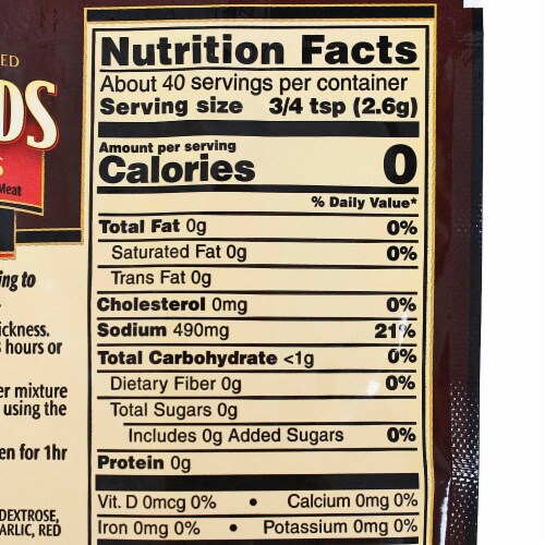 LEM 9007239 3.65 oz Backwoods Mesquite Jerky Seasoning - Case of 6 Perspective: back