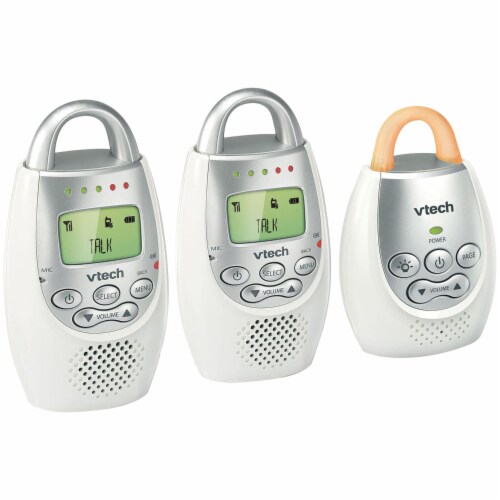 VTech HC-VT-DM221-2 Safe & Sound Baby Monitor with 2 Parent Units Perspective: back