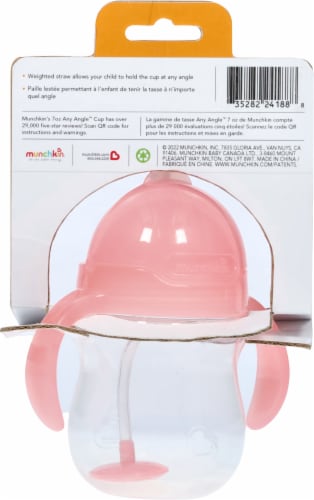 Munchkin Weighted Flexi-Straw Toddler Cup Perspective: back