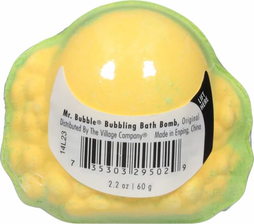 Mr. Bubble Bubbling Bath Bomb Perspective: back