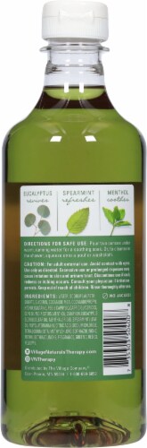 Village Naturals Therapy® Aches + Pains Muscle Relief Foaming Bath Oil & Body Wash Perspective: back