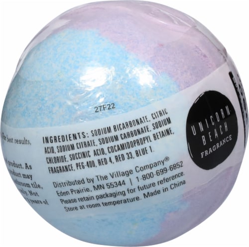 Hallu Escape Unicorn Bath Bomb Perspective: back