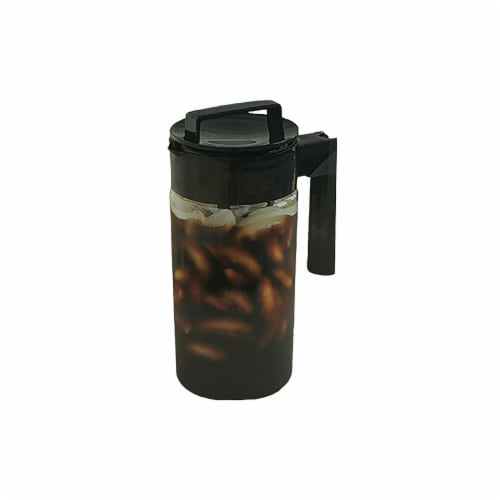 Primula Burke Coffee Maker, Cold Brew, Black, Glass, 1.6 Quarts