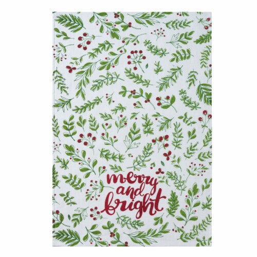 VCNY Home Merry & Bright Hand Towels Perspective: back