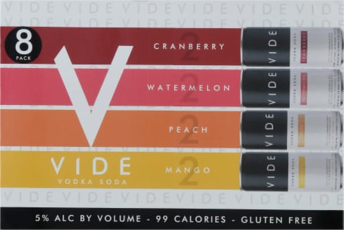 Vide Vodka Soda Variety Pack Perspective: back