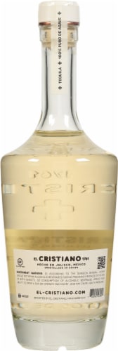 El Cristiano Tequila Reposado Perspective: back
