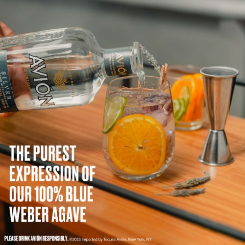 Avion Tequila Silver Perspective: back
