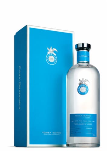 Casa Dragones® Tequila Blanco Perspective: back