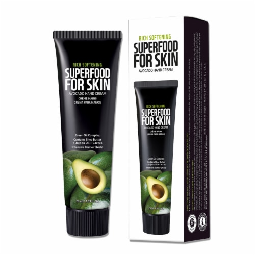 FARMSKIN 4 Packs Superfood Avocado Hand Cream Perspective: back