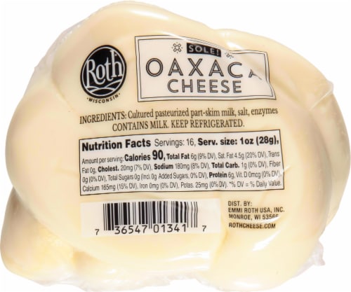 Sole® Oaxaca Cheese Perspective: back