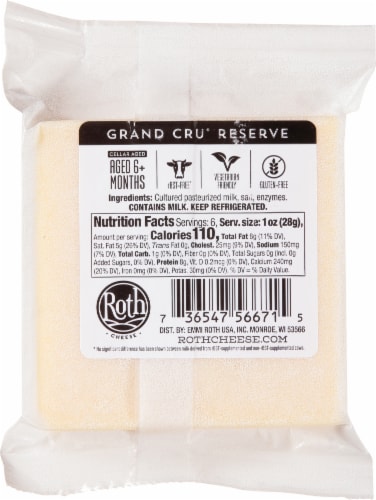 Grand Cru Reserve Alpine-style Cheese Perspective: back
