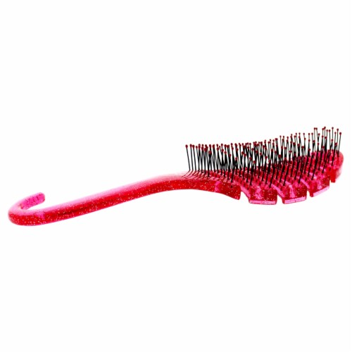 Wet Brush® Shower Detangler Brush - Pink Glitter Perspective: back