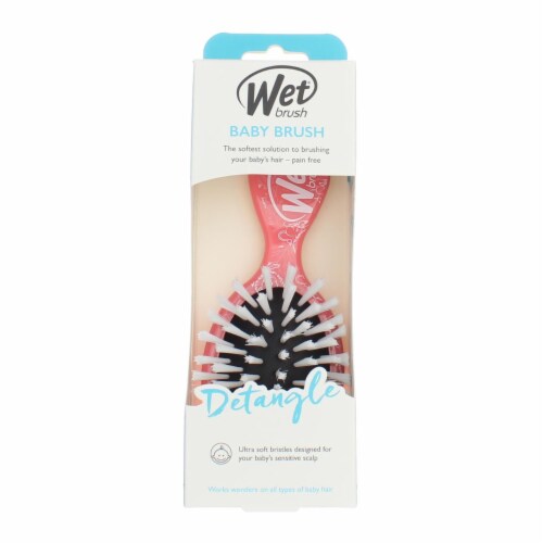 Wet Brush Baby Lion Brush. Perspective: back