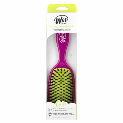 Wet Brush® Purple Shine Enhancer Brush Perspective: back